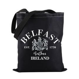 Belfast Traveler Tote Bag Belfast Northern Ireland Est 1770 Tote Bag Belfast Lover Gift Belfast Souvenir Gift (Belfast Northern TOTE)