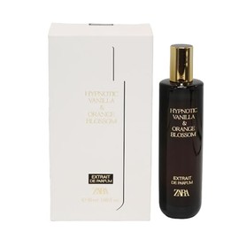 Zara Hypnotic Vanilla & Orange Blossom Extrait De Parfum for Women 90 ML (1.7 FL. OZ) Intense Floral Scent with Orange Blossom, Linden, Vanilla & Vetiver 30% Concentration for Long-Lasting Sillage