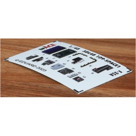 Eduard EDU3DL48109 1/48 Space Rocky Martin F-35A Lightning 2 Interior 3D Decal Etched Parts Set (For Tamiya) Plastic Model Decal