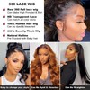 Body Wave 360 HD Full Lace Front Wigs Human Hair