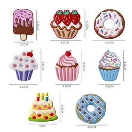 Pack of 8 Fridge Magnets, Funny and Cute Cartoon Fridge Magnets, Magnetic Fridge Magnets, Fridge Decoration Accessories