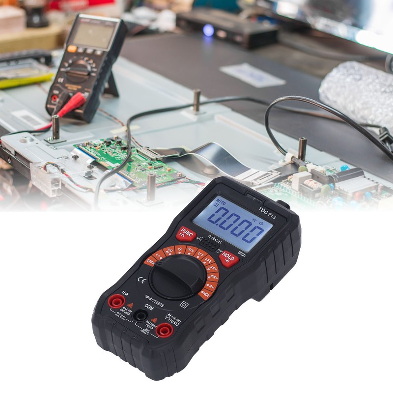 Multimeter Automatic Accurate Measurement Falling Proof Digital Display Portable Voltmeter