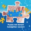 Trefl 53016 Puzzle Glitter 70 Pieces, Comfortable Box with Handle,