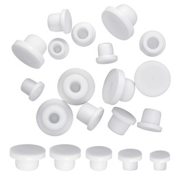 25 Pcs Salt and Pepper Stoppers Plugs Silicone Bottle Stopper 10,12,13,15,16 MM Salt Shaker Plug Replacement Soft Reusable Salt and Pepper Shaker Stoppers Plugs for Pots Bottles Pipes | salbsever