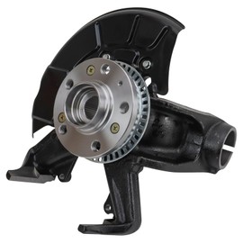 TRQ Front Steering Knuckle & Wheel Bearing Hub RH Right Passenger Side Compatible with 1998-2010 VW Beetle 199-2010 VW Golf 1999-2005 VW Jetta 698-374 510003