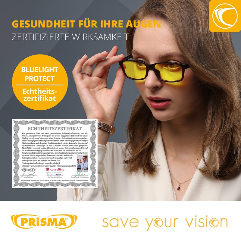 Prisma Freiburg Blue Light Filter Glasses -
