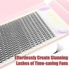 Premade Fans Eyelash Extension 400 Fans 20D 8-15mm Eyelash Fans