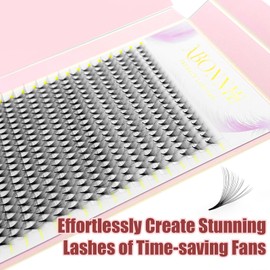 Premade Fans Eyelash Extension 400 Fans 20D 8-15mm Eyelash Fans