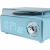 BIGBEN Bluetooth Speaker Record Alarm Clock Blue