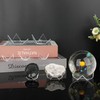 Hipiwe 12 Pcs Acrylic Triangle Display Holder - Display Easel