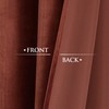 StangH Rust Velvet Curtains for Bedroom, Luxury Room Darkening Window