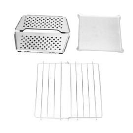 Foldable Portable Charcoal BBQ Grill Stainless Steel Folding Barbecue Grill For Outdoor Barbecues Camping Picnics Garden