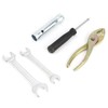 Motor Repair Screwdriver, Metal Motorcycle Repair Tool Kit Wrench +