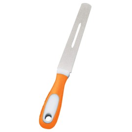 Como Life Shinari Diamond Sharpener, Diamond Sharpener, Sharpener, Sharpener, Sharpener, Sharpening, Diamond Particle Coating, No Uneven Sharping, Thin, Lightweight, Compact, Curved Surface, Gap Fit, Sharp, Easy to Remove Powder, Hole Design, Slicer, Pee