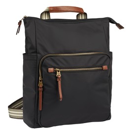 camel active Women's Bari Backpack Handbag, black, M