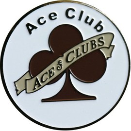 Lucky Club Golf Ball Marker with Matching Hat Clip