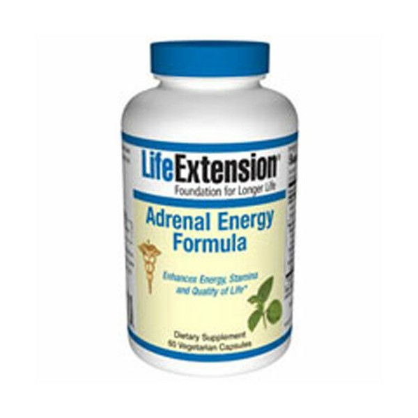 Adrenal Energy Formula 60 Vcaps  by Life Extension