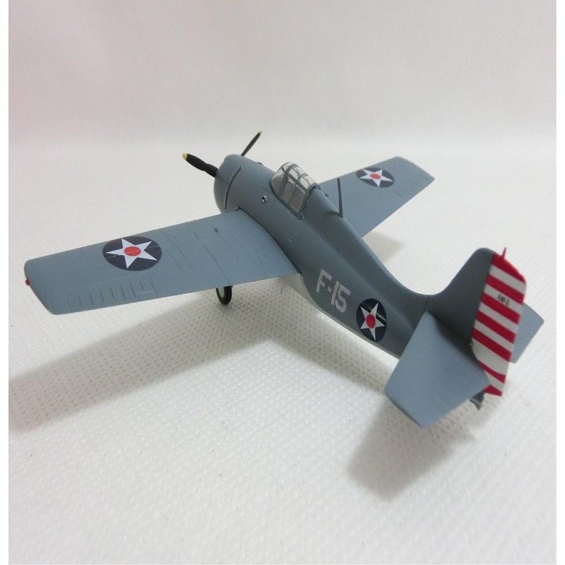 1/72 完成品 37246 F4F-4 第３戦闘飛行隊 USS 空母レキシントン 1942