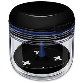 Denture Case  Absolutely Leak-Proof Bath For Traveling With Mirror Brush Removal Tool Strainer Cute Cup Dentures Retainer Mouth Guard & Night - Color: Premium(BLACK)