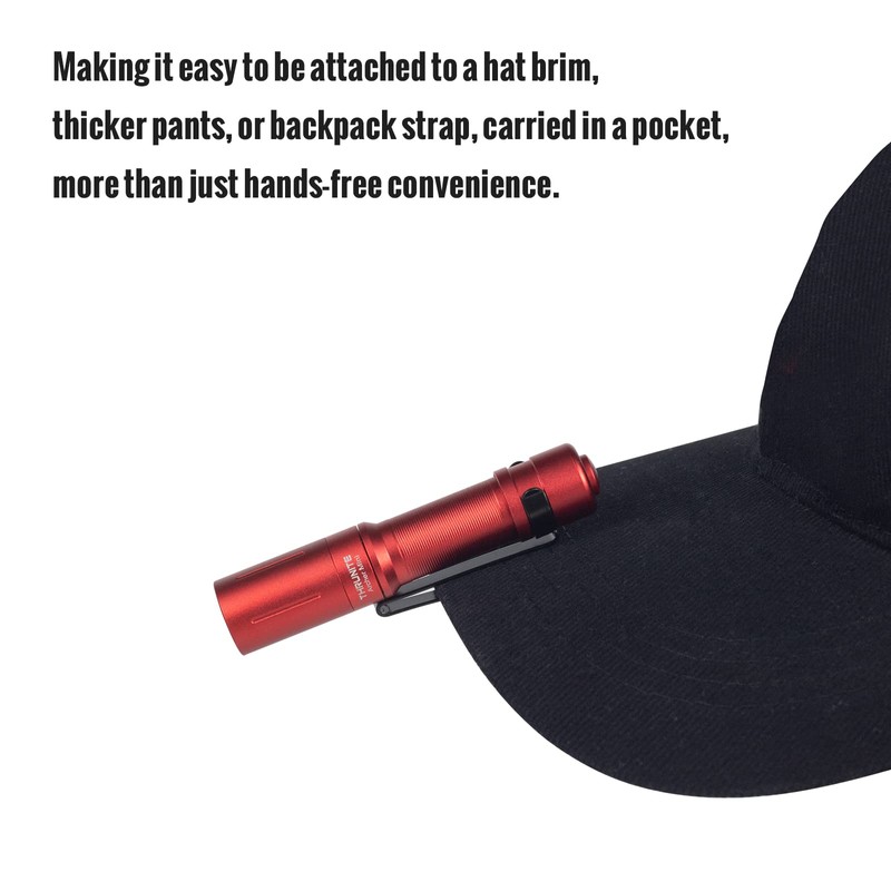 ThruNite EDC Flashlight Archer Mini, 405 Lumens Tail Switch LED