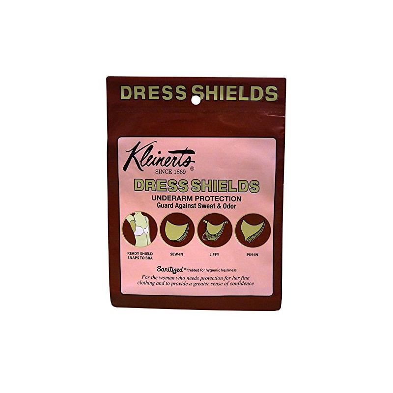 Kleinert's Sew In Dress Shields for Regular Sleeves Cotton- Beige