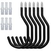 HORUSDY 6-Pack Heavy Duty Garage Storage Hooks, 6" Utility Wall