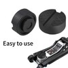2 PCS Car Jack Pads, Slotted Trolley Jacking Rubber Blocks,