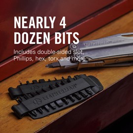 LEATHERMAN LEATHERMAN, Bit Kit, 21 Double-Ended Screwdriver Bits for Multi-Tools