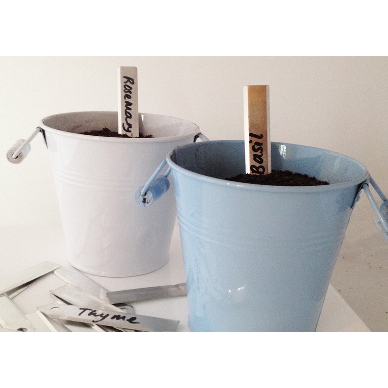 Nutley's 10cm Aluminium Labels Plant Seedling Markers (Pack of 50)