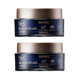 Dr.G Miracle House Dr.G Black Snail Cream 50ml 2pcs Elasticity Moisture Snail 612721 / 미라클하우스 닥터지 블랙 스네일 크림 50ml 2개 탄력 수분 달팽이 612721