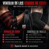 GN Fitness Coderas para gym - Coderas de compresion -