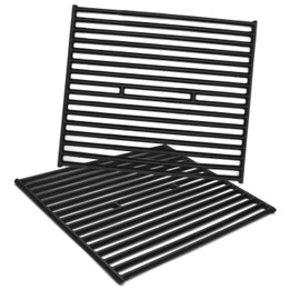 Votenli C6436B(2-Pack) Cast Iron Cooking Grid Grates Replacement for Broil-Mate,Sterling,Broil King 9453-54, 9453-57, 9453-64, 9453-64C, 9453-67, 9453-67C, 945584, 9455-84, 945587, 94624