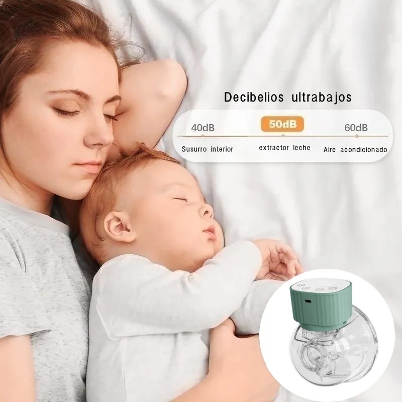 Extractor De Leche Manos Libres Eléctrico Portátil