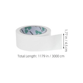 Operitacx 3 Rolls Writable Tape Paper Shipping Tape Paper Flatback Tape Mailing Tape Eco Friend Tape Heavy Duty Packing Tape Craft Paper Tape Heavy Duty Tape Moving Tape Kraft Paper White