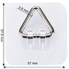 AccEncyc Wall Hangers 20 Pack - Vertical Plate Holders, Adhesive