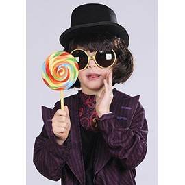 Struts Childrens Willy Wonka Style Accessory Kit with Hat