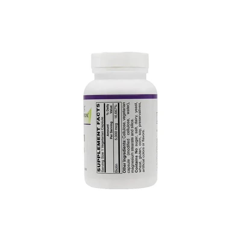 Bariatricpal Biotina 5000 Mcg Cápsulas 120 Fácil Ingesta