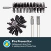 Eastman Lint Wizard Large Duct 7-Piece Dryer Vent Cleaning Kit,