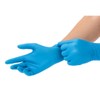 100 Guantes de Nitrilo Azul Safety Zone - Alta Calidad