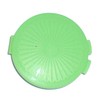 Tupperware Mini Clamshell Pill Keeper Round Pocket Container Spring Green