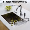 Kitchen Sink Hole Cover Stainless Steel Faucet Hole Covers 2
