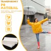 100 Pcs Umbrella Bags Clear Plastic Umbrellas Rain Bag Disposable