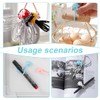 EIHI Pack of 6 Cable Ties Resealable Cable Ties Reusable