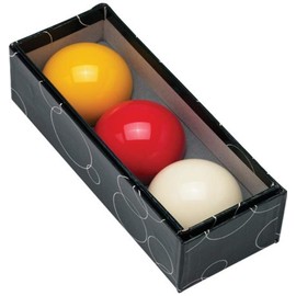 Action BBCAR Carom/Carambole Set - Premium Billiards Balls - Fun Pool Game and Accessories - Regulation Size - 61.5mm