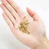 200 Pcs Split Pins, Metal Paper Fasteners Mini Brads, 4.5mm