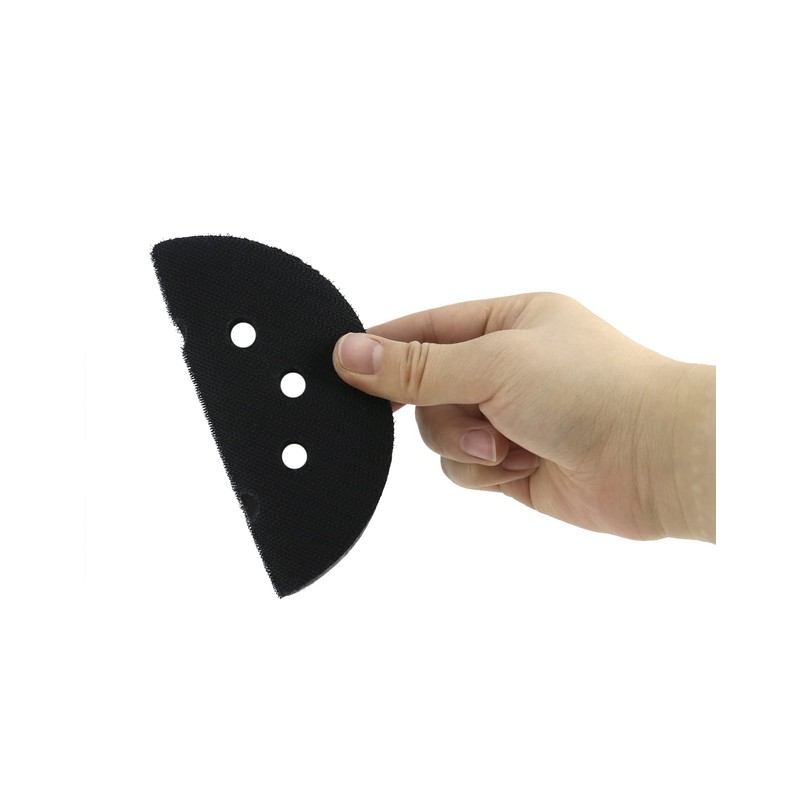 QWORK® 2PCS Soft Sponge Interface Pad for Eccentric Sanders, 125mm