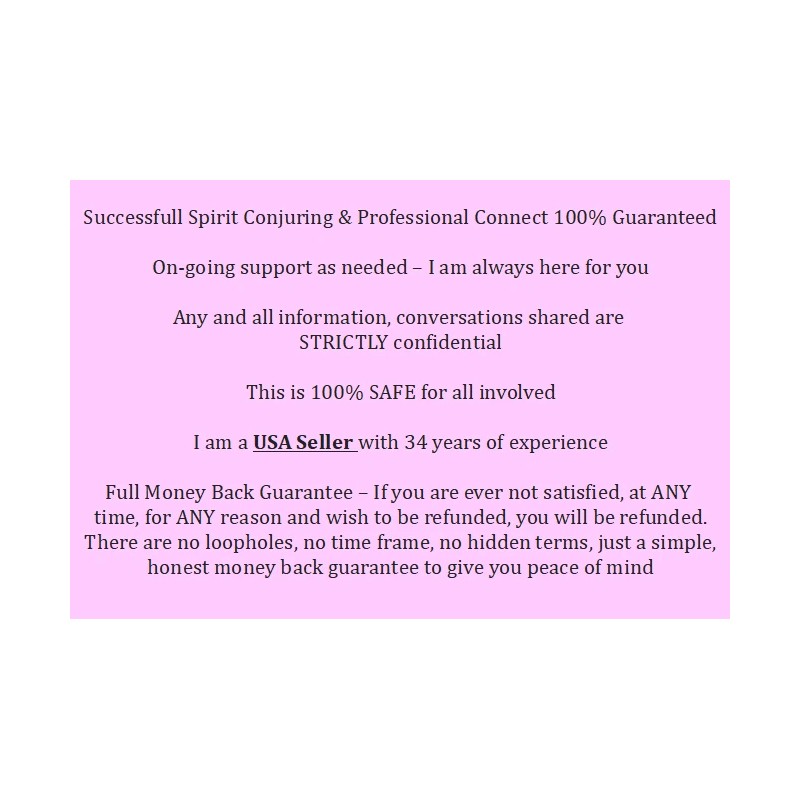 Guardian Angel Professional Soul Binding - Wish Granting Protection Spirit