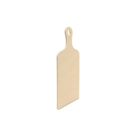Mini Wooden Cutting Board Shapes, 6" with Handle, Pack of 10 Small Wooden Cutouts for Crafts & Party Decor, by Woodpeckers