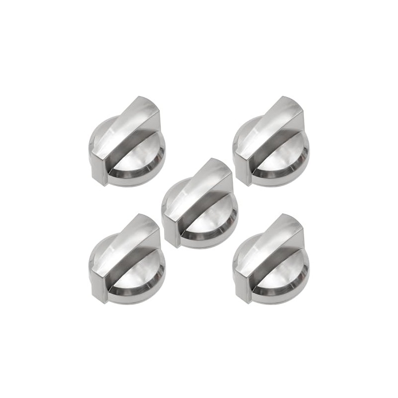 5 Pack of Gas Cooktop Knob, Replacement for GE Range