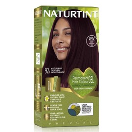 Naturtint Permanent Hair Colour, 3NV Deep Radiant Red, Plant Enriched, Ammonia Free, Long Lasting Grey Coverage and Radiant Colour, Nourishment and Protection